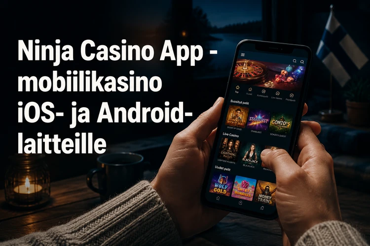 App Ninja Casino - mobiilikasino iOS- ja Android-laitteille