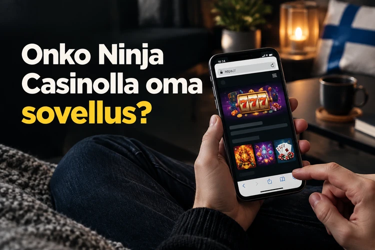 Onko Ninja Casinolla oma sovellus?