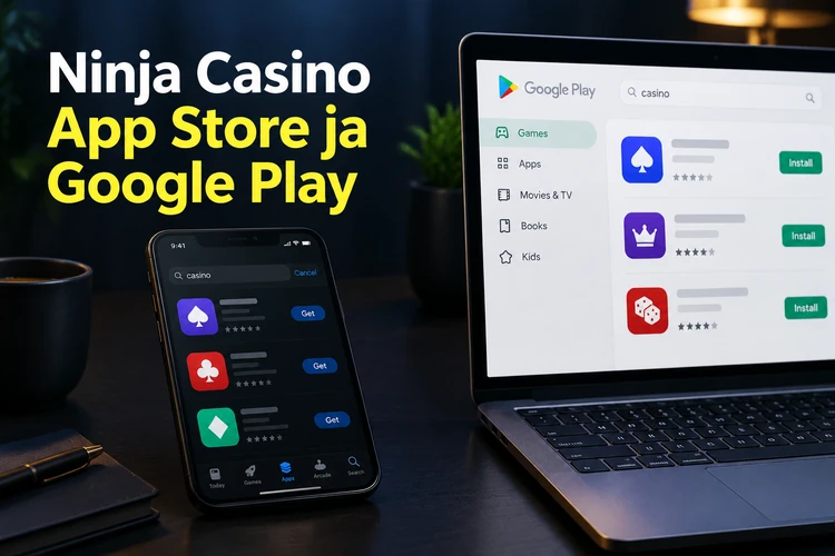Ninja Casino App Store ja Google Play