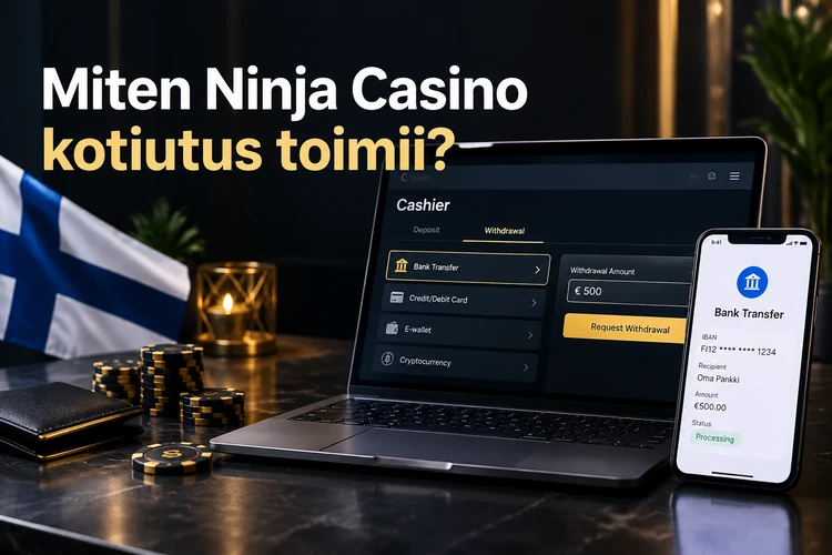 Miten Ninja Casino kotiutus toimii?