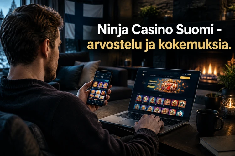 Ninja Casino Suomi - arvostelu ja kokemuksia
