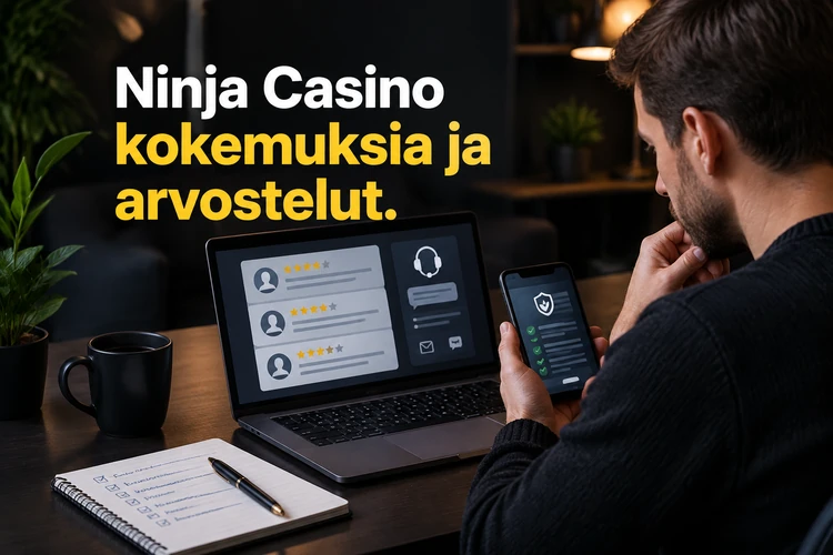 Ninja Casino kokemuksia ja arvostelut