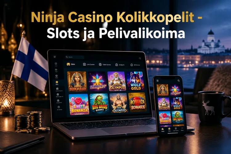 Ninja Casino Kolikkopelit - Slots ja Pelivalikoima