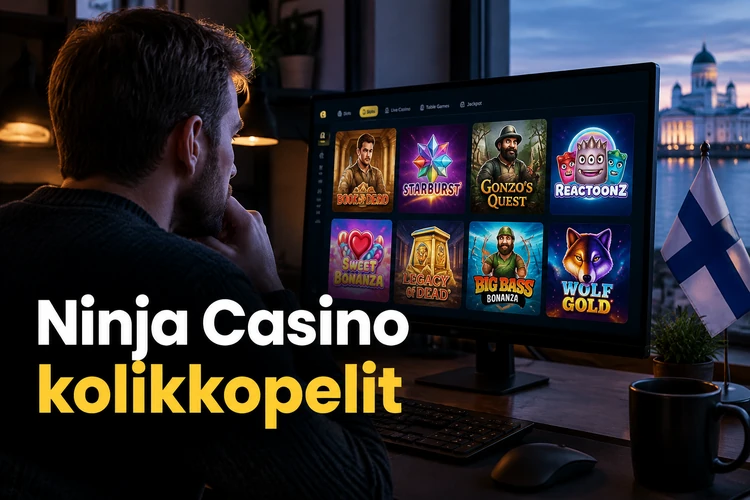 Ninja Casino kolikkopelit