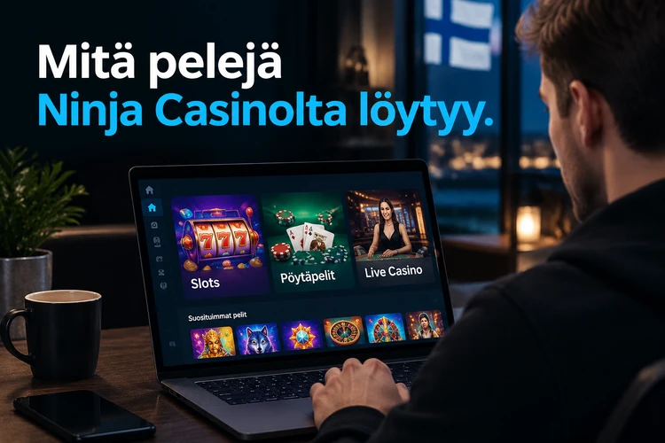 Mitä pelejä Ninja Casinolta löytyy